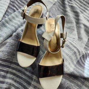 ANNNE KLEIN IFLEX Tortoise , Size 8, Sandal